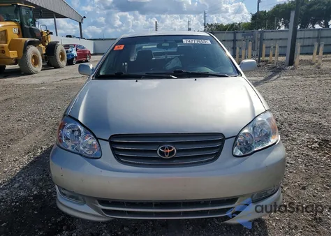 2004 Toyota Corolla Ce из США, поврежденный, VIN 1NXBR32E64Z194147